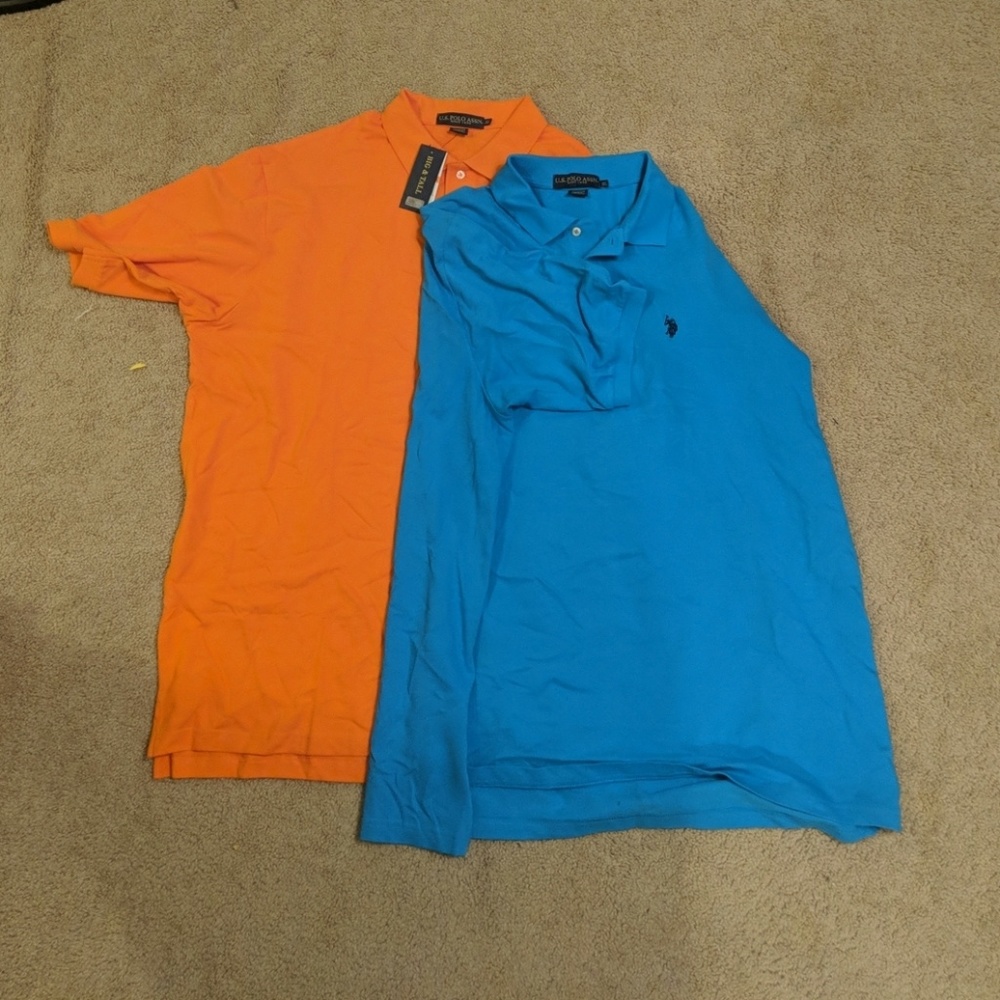 2 U.S.Polo Assn. Big and Tall Shirts